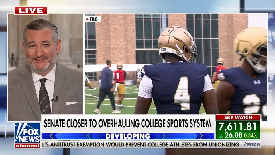 It's urgent for Congress to step in and protect college sports: Sen Ted Cruz