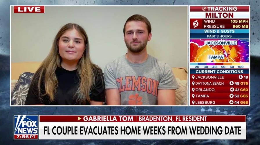 Florida couple who evacuated home: 'It's all terrifying'
