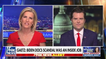 Matt Gaetz: Joe Biden is mad his own DOJ is investigating him