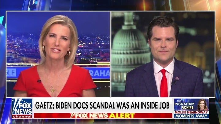 Matt Gaetz: Joe Biden is mad his own DOJ is investigating him