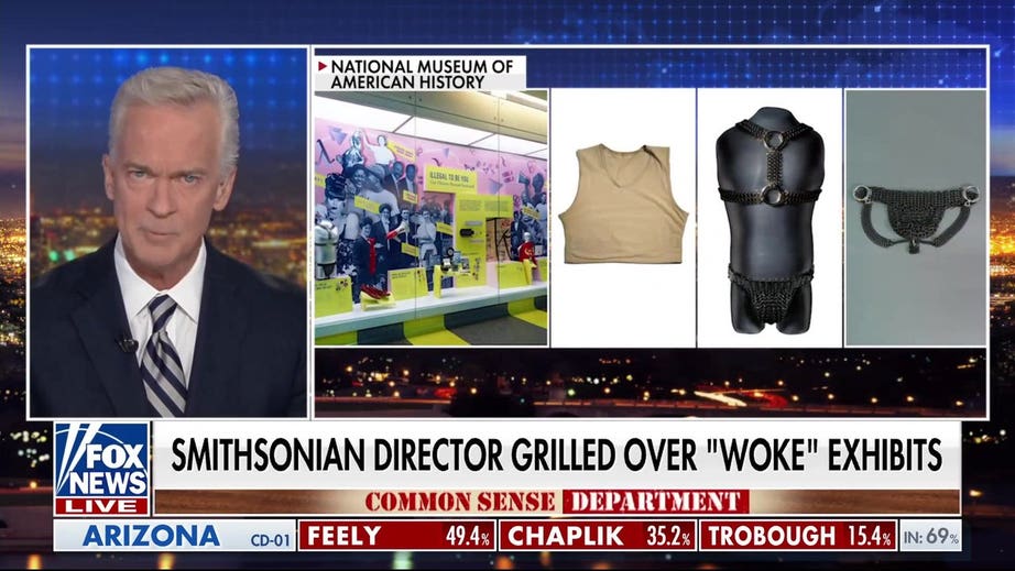 Trace Gallagher: Visiting the Smithsonian isn't a walk through history — it's a 'woke' through history