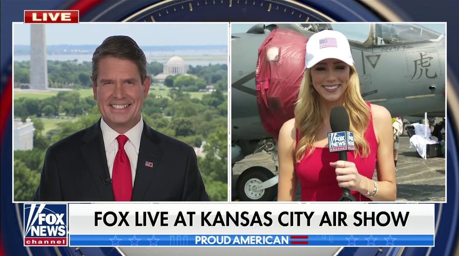 Blue Angels celebrate 75th anniversary at Kansas City Air Show