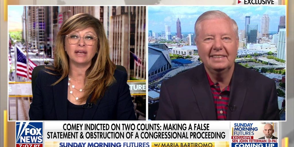 Sen. Graham reacts to 'overdue' Comey indictment: 'Tip of the iceberg'