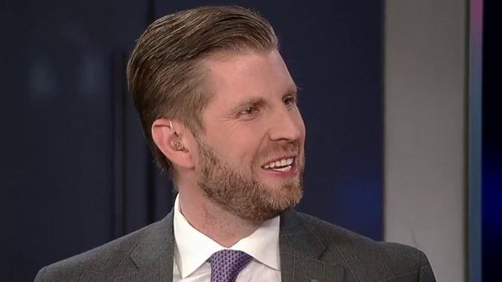 Eric Trump says Democratic establishment is stealing the race from Bernie Sanders