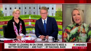 Donald Trump has the 'upper hand' over Democrats on crime politically, MSNBC guest says