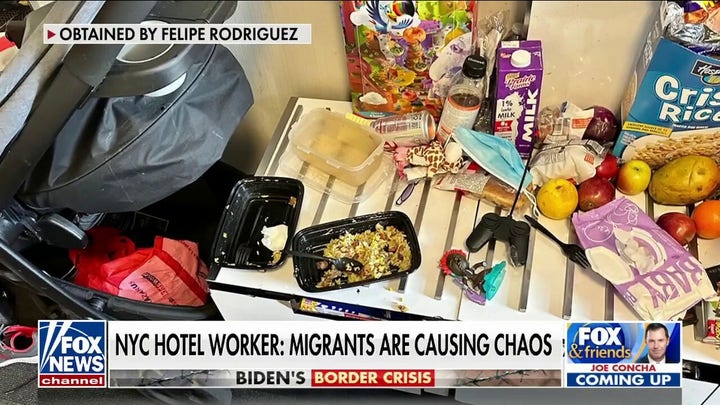 Migrant chaos: Hotel worker says institution tosses 'tons' of food migrants refuse to eat