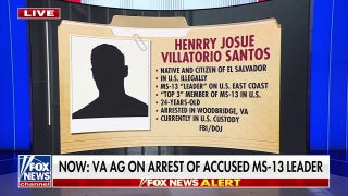 Virginia attorney general praises Trump administration for ‘resources’ in arrest of accused MS-13 leader