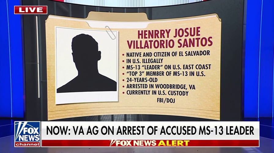 Virginia attorney general praises Trump administration for ‘resources’ in arrest of accused MS-13 leader