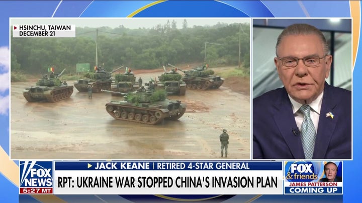 Gen. Keane: What is happening to the Russians in Ukraine will not deter China