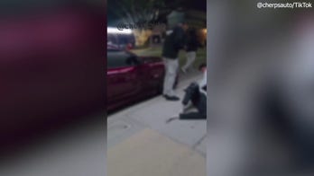 Car plows into crowd outside California bar, gunfire erupts in chaotic scene caught on video