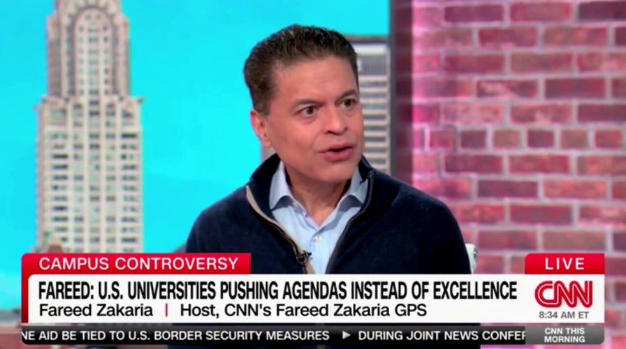 CNN host doubles down on criticsm of elite universities pushing politics: 'Walking through a minefield'