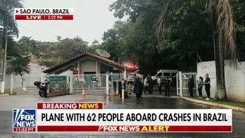 Plane carrying 62 people crashes in Brazil