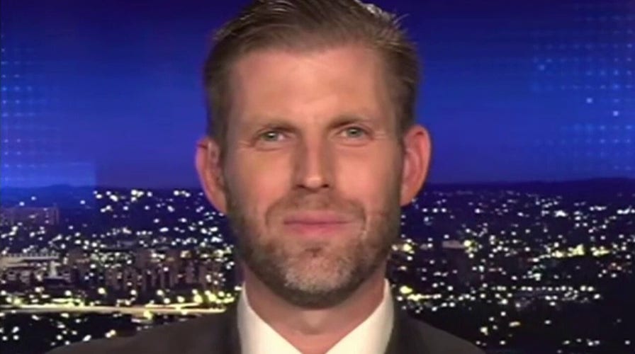 Eric Trump: Biden 'locks himself' in to 'rehearse lines' because his policies are so bad