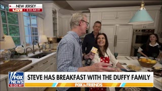 Duffy family cooks breakfast at home with 'Fox & Friends'