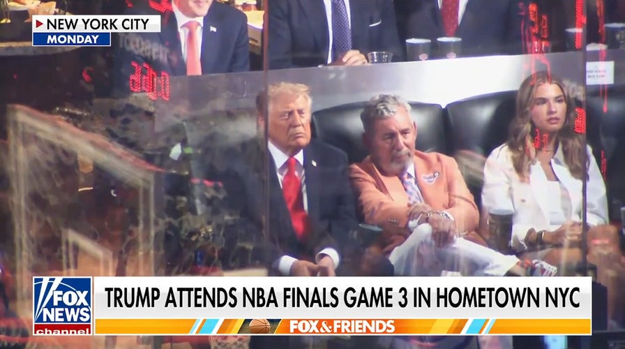 NBA Commissioner defends Trump's Finals attendance amid mixed fan reaction