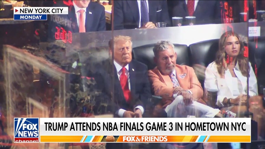 NBA Commissioner defends Trump's Finals attendance amid mixed fan reaction