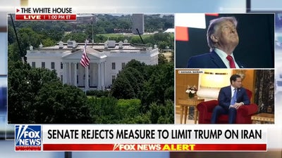 Trump claims victory after Senate rejects limiting Iran authority