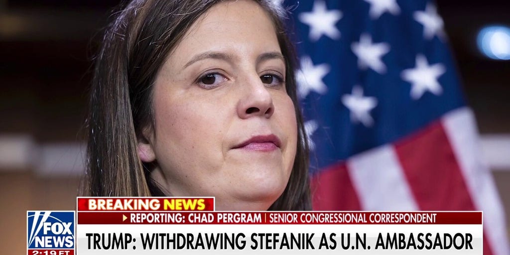 Trump withdraws Stefanik's nomination for U.N. ambassador