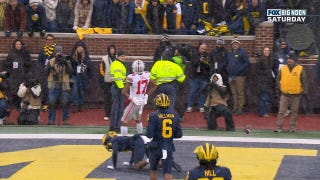 Ohio State's Julian Sayin connects with Carnell Tate for MASSIVE 50-yard TD vs. Michigan