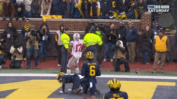 Ohio State's Julian Sayin connects with Carnell Tate for MASSIVE 50-yard TD vs. Michigan