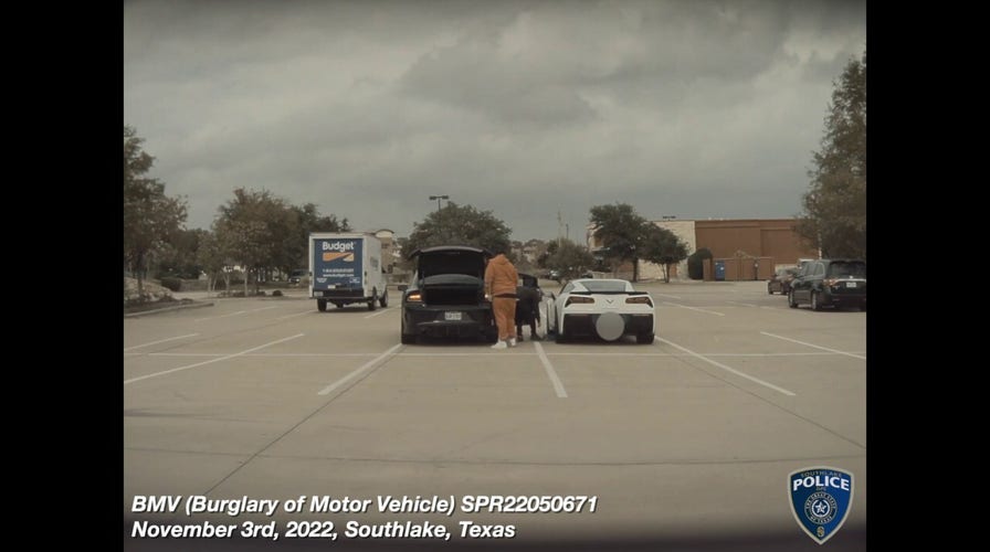 Tesla camera catches Texas tire thieves in the act