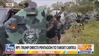 Trump targets cartels with military action: 'It's about time!'