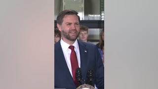 Vance cracks joke about baby number 4