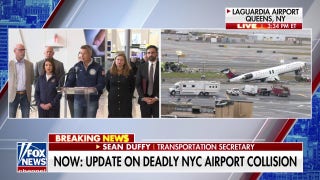 Secretary Duffy gives briefing after fatal LaGuardia plane collision