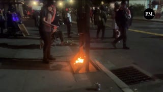 Anti-ICE protesters clash with police in Portland, Oregon
