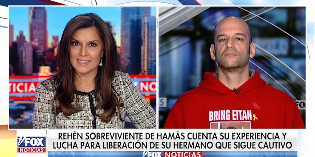 ¡Rehén de Hamás sale gracias a Presidente Trump!