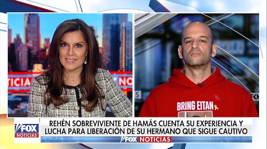 ¡Rehén de Hamás sale gracias a Presidente Trump!