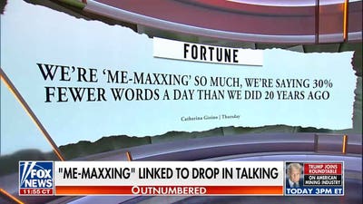 'Me-maxxing' trend linked to decline in daily spoken words, study warns