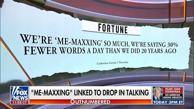 'Me-maxxing' trend linked to decline in daily spoken words, study warns