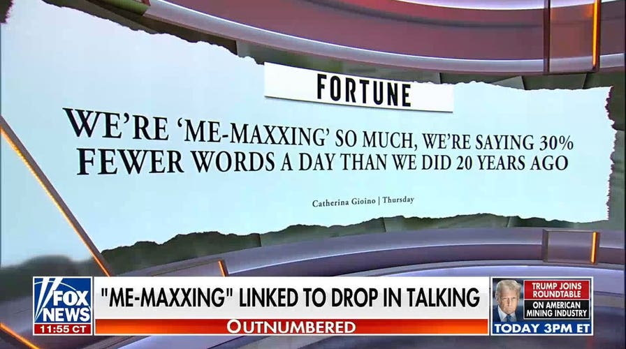 'Me-maxxing' trend linked to decline in daily spoken words, study warns
