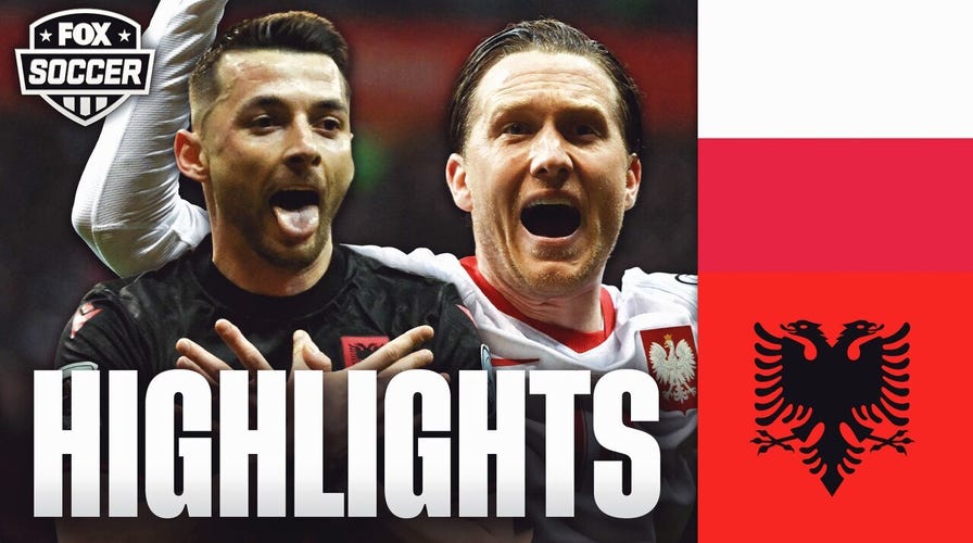 Poland vs. Albania | FIFA World Cup 2026™ UEFA Qualifiers Highlights ⚽️ FOX Soccer