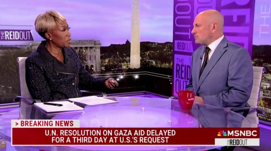 MSNBC's Reid claims U.S. support for Israel’s war is like funding the Rwandan genocide