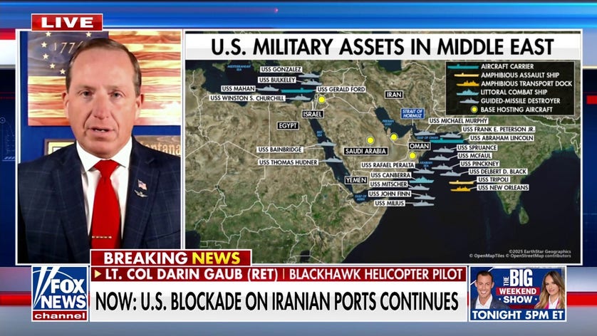 If Iran loses power over the Strait they lose 'any kind of leverage' they have left: Lt Col Darin Gaub