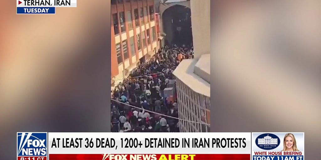 Dozens in Iran reportedly dead, more than 1,200 detained as protests rage