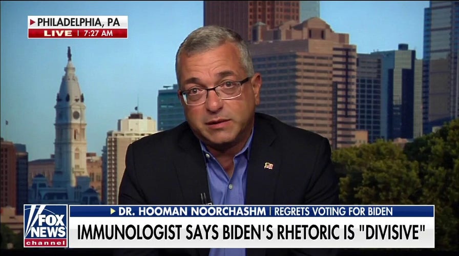 Top immunologist regrets voting for Biden after vaccine mandate: 'It's totally unacceptable'