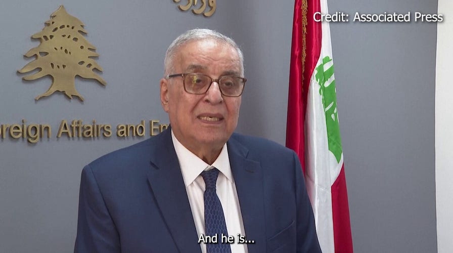 Lebanon foreign minister 'feels great loss' over death of Iran president, other officials in helicopter crash.mp4