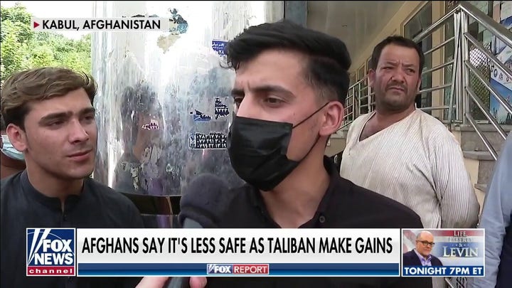 Afghans: Taliban gains have made country less safe 