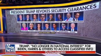 Trump revokes security clearances of Hillary Clinton, Kamala Harris and Joe Biden