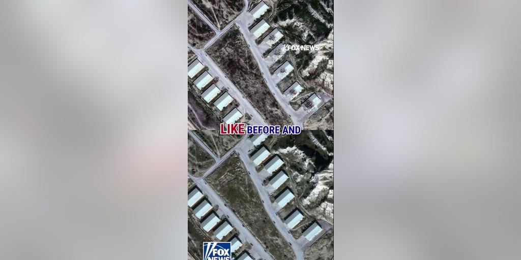Iran BEFORE and AFTER missile strikes