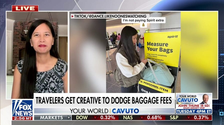 Traveler shares how to dodge airline baggage fees by wearing a fishing vest