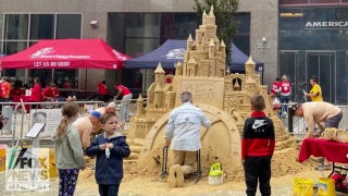 Sand sculptor in NYC dedicates his handiwork to America's first responders - Fox News