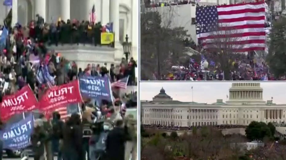 Chaos breaks out at Capitol as segment of Trump supporters break in