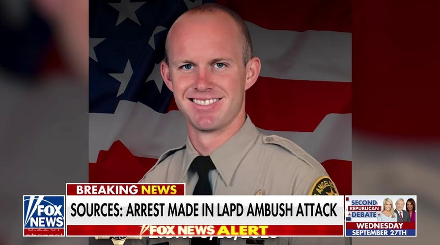 Arrest made in ambush attack on LAPD sheriff's deputy, sources say