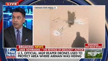 Rescued airman wounded but expected to recover