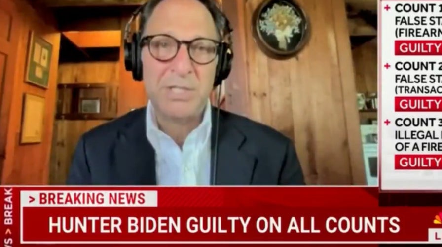 MSNBC’s Weissmann says Hunter Biden verdicts proves that Joe Biden is the ‘embodiment of the rule of law"