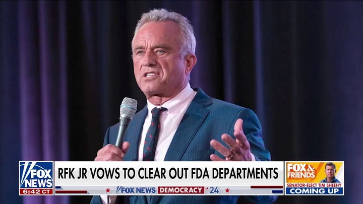 RFK Jr. vows to clear out entire departments at FDA 